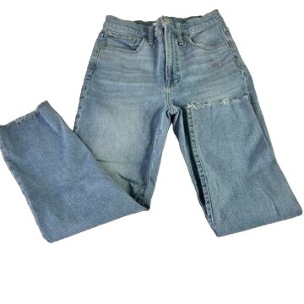 Madewell Jeans Womens 27 (27x26) The Perfect Vintage Ainsworth Wash Raw Hem